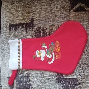 $4 Add-on Santa Christmas Stocking